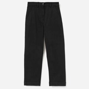 Everlane Black Women’s The Straight Leg Crop Jeans Size 12‎ NWT Denim